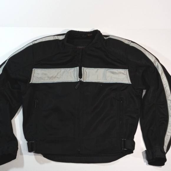 FirstGear Other - Firstgear Premium Padded Mesh Motorcycle Venom Mesh Reflective Riding Jacket